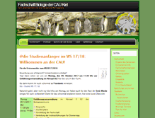 Tablet Screenshot of fs-biologie.uni-kiel.de