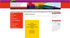 Desktop Screenshot of meyer-pritzl.jura.uni-kiel.de