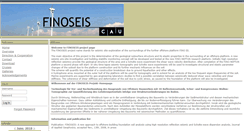 Desktop Screenshot of finoseis.uni-kiel.de
