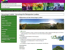 Tablet Screenshot of lindhof.uni-kiel.de