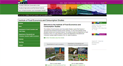 Desktop Screenshot of food-econ.uni-kiel.de