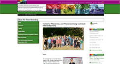 Desktop Screenshot of plantbreeding.uni-kiel.de