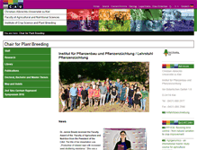 Tablet Screenshot of plantbreeding.uni-kiel.de
