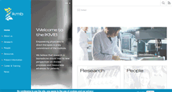 Desktop Screenshot of ikmb.uni-kiel.de
