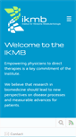 Mobile Screenshot of ikmb.uni-kiel.de