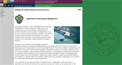 Desktop Screenshot of ecosystem-management.uni-kiel.de