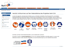 Tablet Screenshot of nawi5-6.ipn.uni-kiel.de