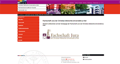 Desktop Screenshot of fs-jura.uni-kiel.de