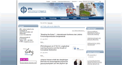 Desktop Screenshot of ipn.uni-kiel.de