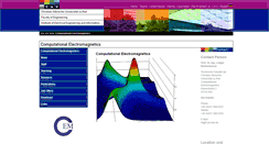 Desktop Screenshot of cem.tf.uni-kiel.de